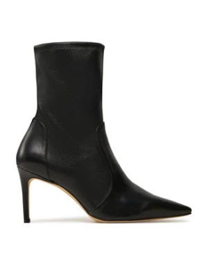 Stuart Weitzman Botki Stuart 85 Str Bootie SB657 Czarny