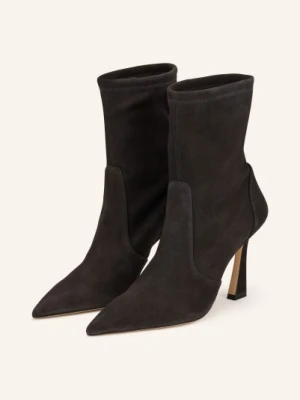 Stuart Weitzman Botki Vinnie Bootie 85 grau CZIEMNOSZARY