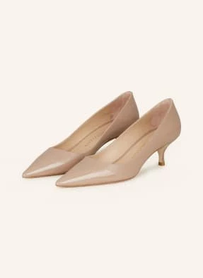 Stuart Weitzman Czółenka Stuart Kitten beige