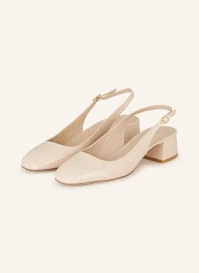 Zdjęcie produktu Stuart Weitzman Czółenka Z Odkrytą Piętą Maeve 35 beige