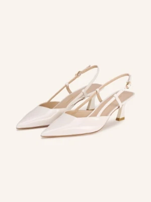 Stuart Weitzman Czółenka Z Odkrytą Piętą Vinnie 50 beige