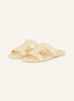 Stuart Weitzman Klapki Ibiza Slide beige