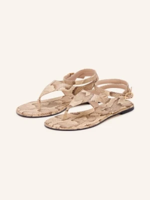 Stuart Weitzman Klapki Marley beige
