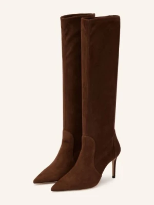 Stuart Weitzman Kozaki Power Boot 75 braun BRĄZOWY