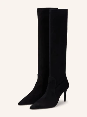 Stuart Weitzman Kozaki Power Boot 75 schwarz CZARNY