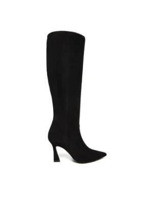 Stuart Weitzman Kozaki Vinnie Zip SM588 Czarny