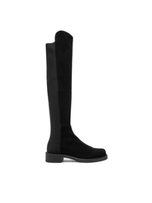 Stuart Weitzman Muszkieterki 5050 Bold Boot SG654 Czarny