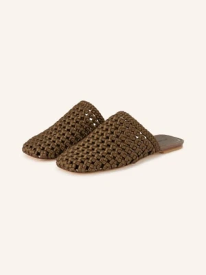 Stuart Weitzman Pantofle Marina gruen