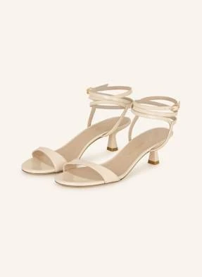 Stuart Weitzman Sandały Na Obcasie Nudist beige
