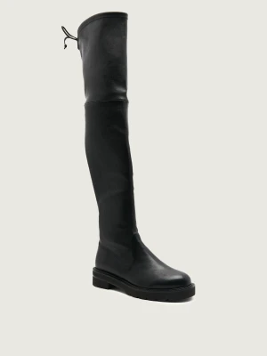 Stuart Weitzman Skórzane muszkieterki LOWLAND