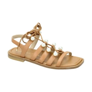 Stuart Weitzman Skórzane sandały