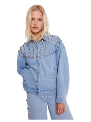 Studded Kurtka Jeansowa Vivi Berenice