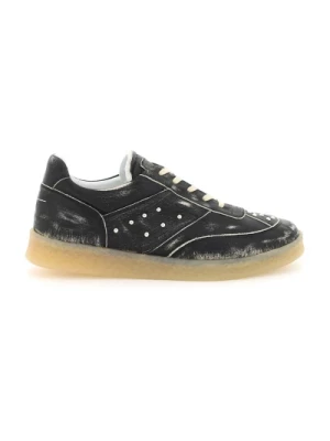 Studded Leather Low-Top Sneakers MM6 Maison Margiela