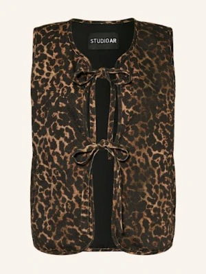 Studio Ar Kamizelka Jeansowa Eleni beige