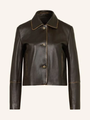 Studio Ar Kurtka Skórzana Cleo braun