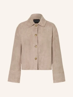 Studio Ar Kurtka Skórzana Elaine grau