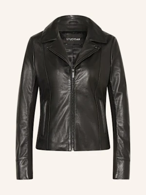 Studio Ar Kurtka Skórzana Josie schwarz