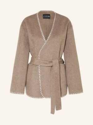 Studio Ar Kurtka Z Klapami Elysia beige