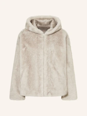 Studio Ar Kurtka Ze Sztucznego Futra Ruby beige