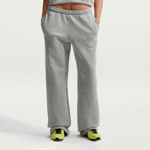 Studio Fleece Mid-Waist Open-Hem Pant Nike szary