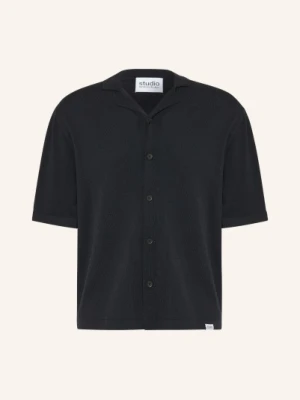 Studio Seidensticker Bluzka Z Dzianiny Regular Fit schwarz