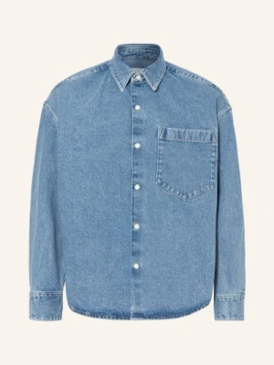 Studio Seidensticker Koszula Jeansowa Studio Comfort Fit blau