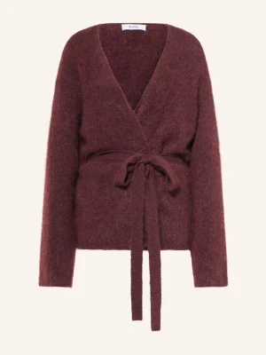 Stylein Dzianinowa Narzutka Neriselle Z Moherem rot CIEMNOCZERWONY