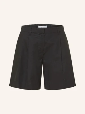 Stylein Szorty Lniane Sarego schwarz