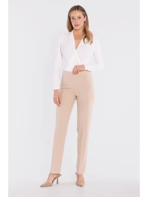 Stylove Spodnie w kolorze beżowym rozmiar: S