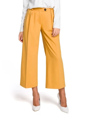 Stylove Spodnie w kolorze żółtym rozmiar: XXL