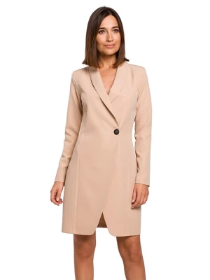Stylove Sukienka w kolorze beżowym rozmiar: XL