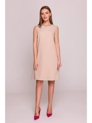 Stylove Sukienka w kolorze beżowym rozmiar: XL