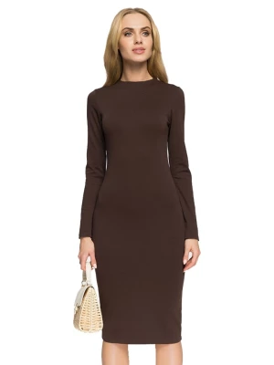 Stylove Sukienka w kolorze brązowym rozmiar: XL
