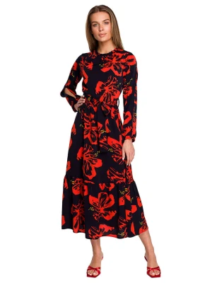 Stylove Sukienka w kolorze czarnym ze wzorem rozmiar: M