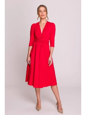 Stylove Sukienka w kolorze czerwonym rozmiar: L