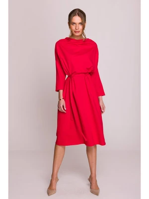 Stylove Sukienka w kolorze czerwonym rozmiar: S/M