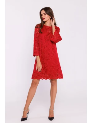 Stylove Sukienka w kolorze czerwonym rozmiar: XL