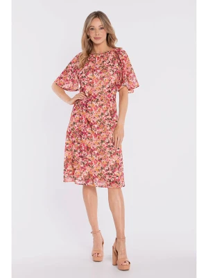 Stylove Sukienka w kolorze jasnoróżowo-różowo-pomarańczowym rozmiar: XL
