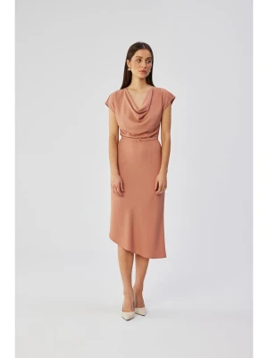 Stylove Sukienka w kolorze karmelowym rozmiar: XL