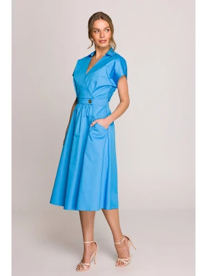 Stylove Sukienka w kolorze niebieskim rozmiar: XXL