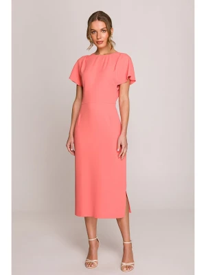 Stylove Sukienka w kolorze pomarańczowym rozmiar: XL