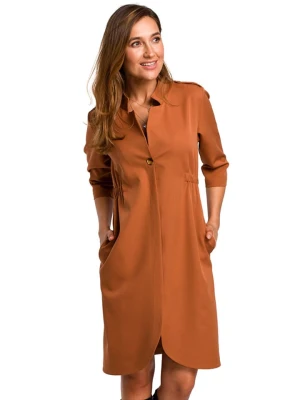 Stylove Sukienka w kolorze pomarańczowym rozmiar: XL