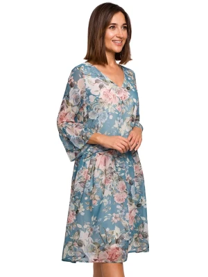 Stylove Sukienka w kolorze turkusowym ze wzorem rozmiar: M