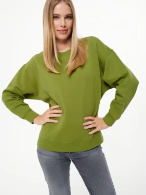 Stylowa bluza w oliwkowym odcieniu zieleni Greenpoint