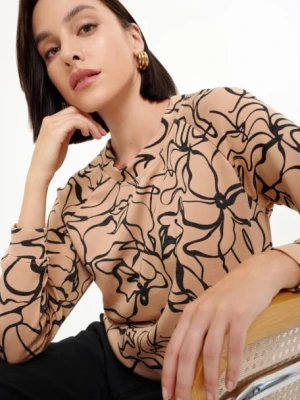 Stylowa bluza w piaskowym kolorze Greenpoint