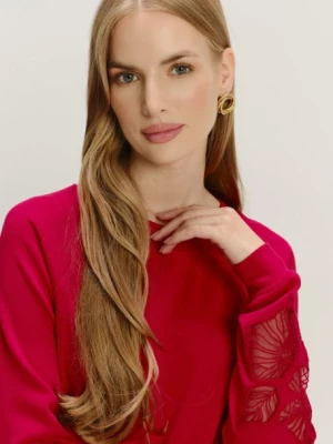 Stylowa bluza w winnym odcieniu czerwieni Greenpoint