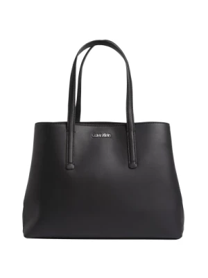 Stylowa czarna torba na ramię dla kobiet Calvin Klein