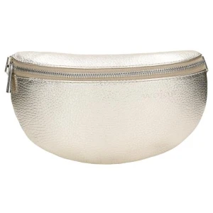 Skórzana nerka w kolorze złotym 80099-58 Wojas