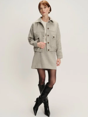 Stylowa  żakardowa kurtka Greenpoint