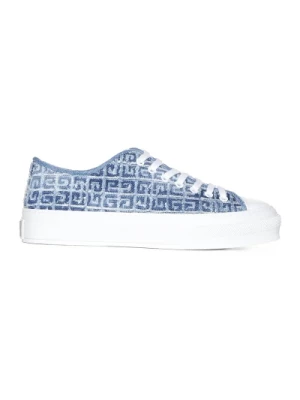 Stylowe Białe/Niebieskie Sneakersy Givenchy